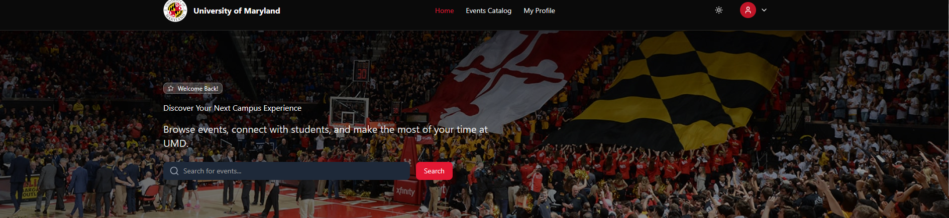Terrapin Events - Campus Event Management project preview